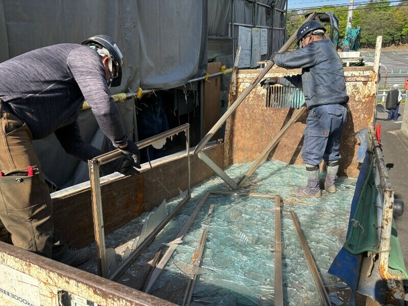東京都足立区解体業者分別作業