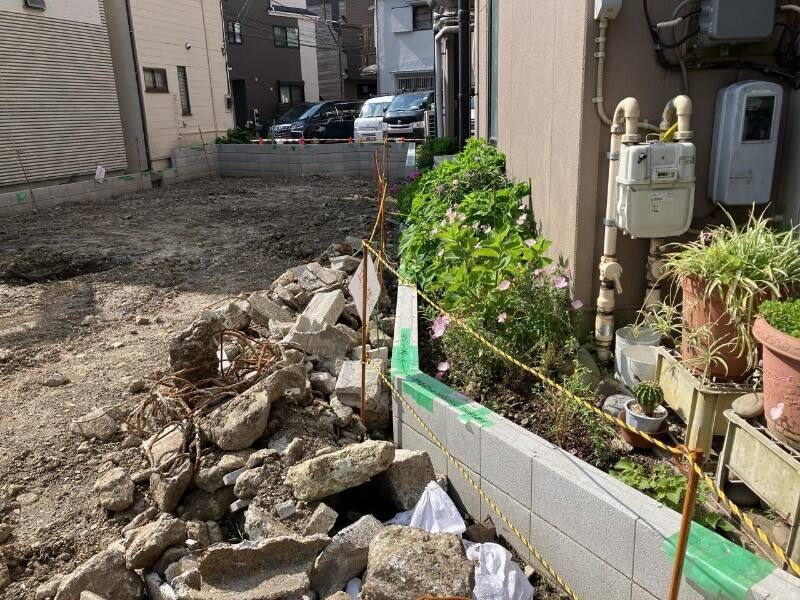 施工前の画像